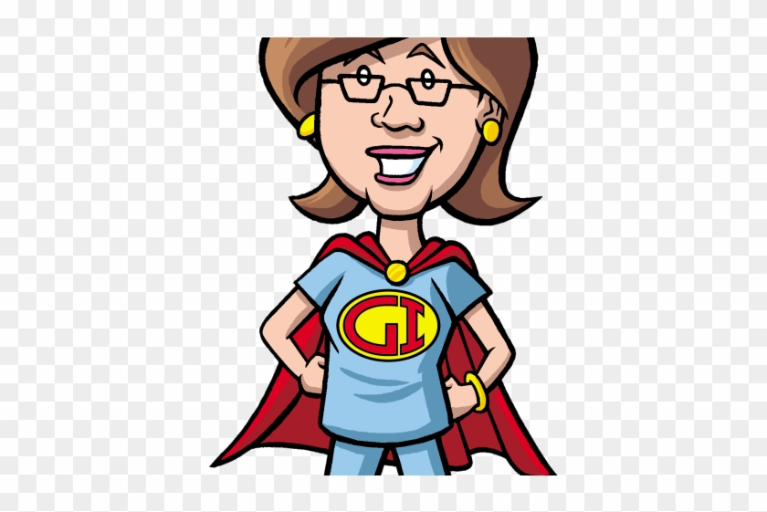 Nurse Clipart Superhero - Cartoon #1665416