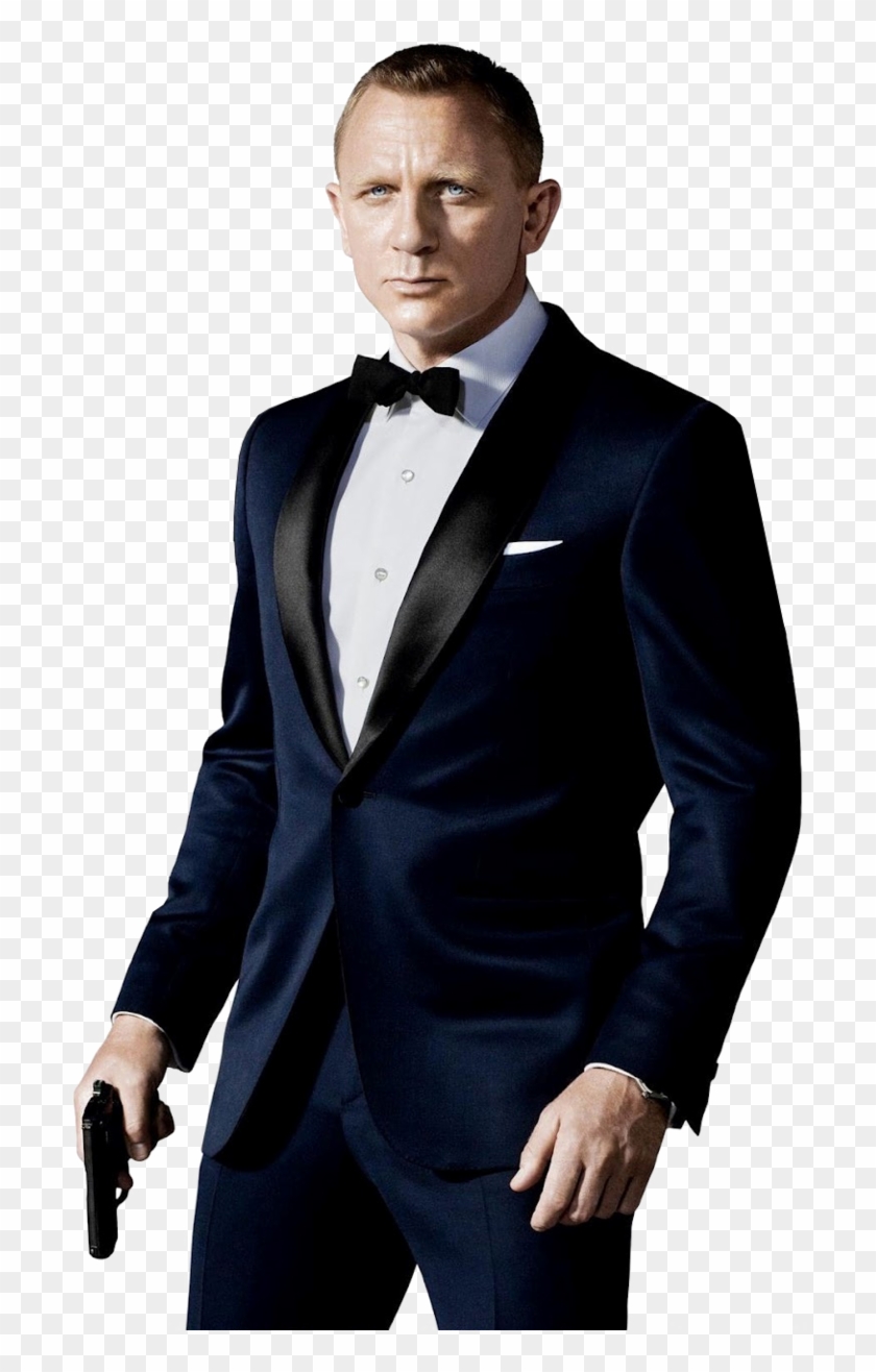 Pin James Bond Clipart - Bow Tie Suit #1665445