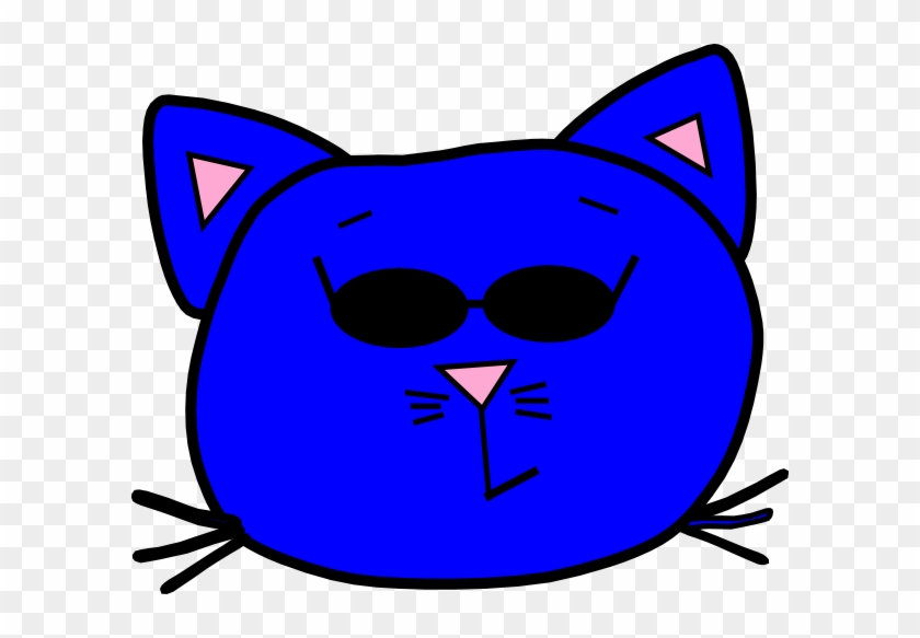 Sad Blue Cat Clipart Sadness Clip Art - Cartoon #1665548