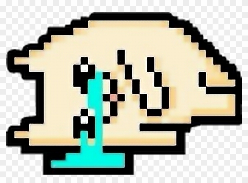 Cry Sticker - Pixel Cat Crying #1665565