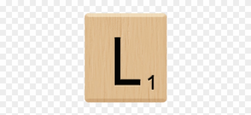 Scrabble Tile L - L Scrabble Piece Png #1665570