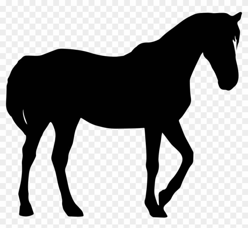 Horse Silhouette Patterns - Horse Standing Silhouette #1665607