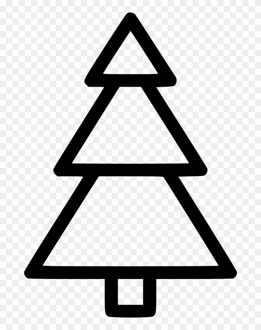 Christmas Tree Comments - Triangle #1665655