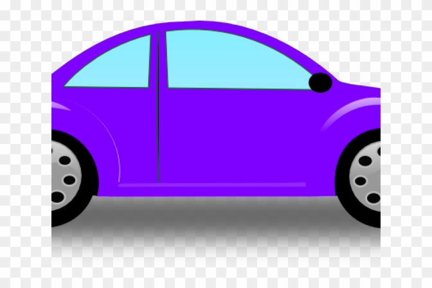 Car Clipart Clipart Orange - Purple Car Clip Art #1665676