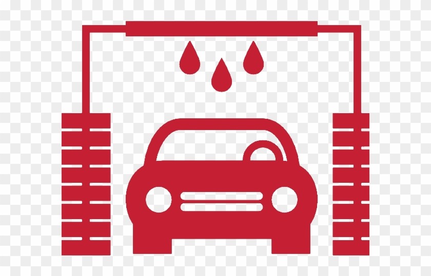 Courtesy Car Washes - Wash Car Machine Icon Png #1665686