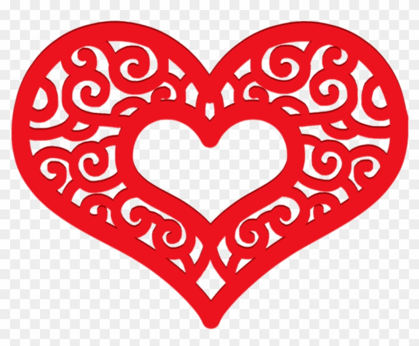 Free Png Decorative Red Heart Png - Heart #1665719