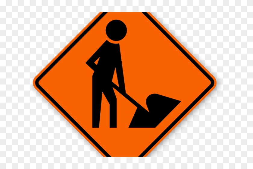 Industrial Worker Clipart Road Worker - Road Construction Signs #1665749
