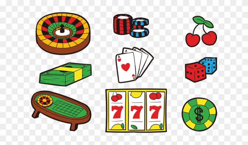 Roulette Table Icons Vector - Roulette Table Icons Vector #1666123