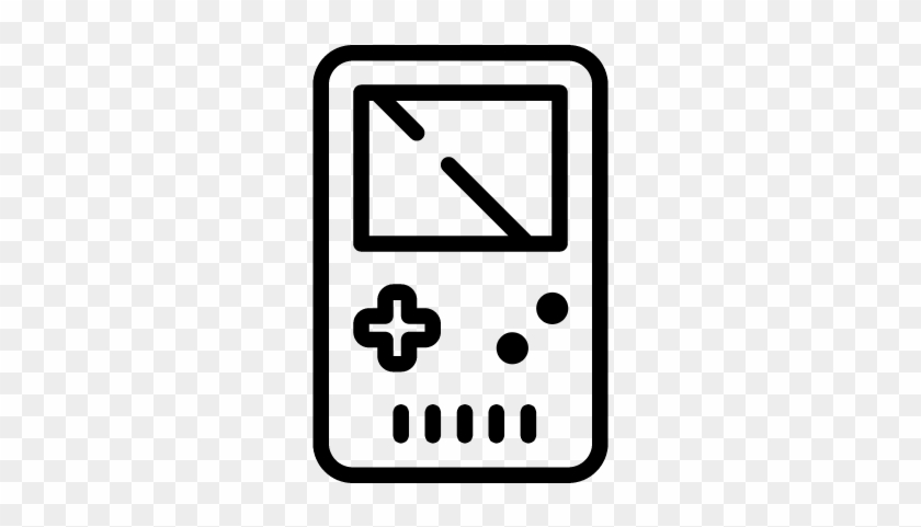 Game Boy Portable Console Vector - Video Game Console #1666202