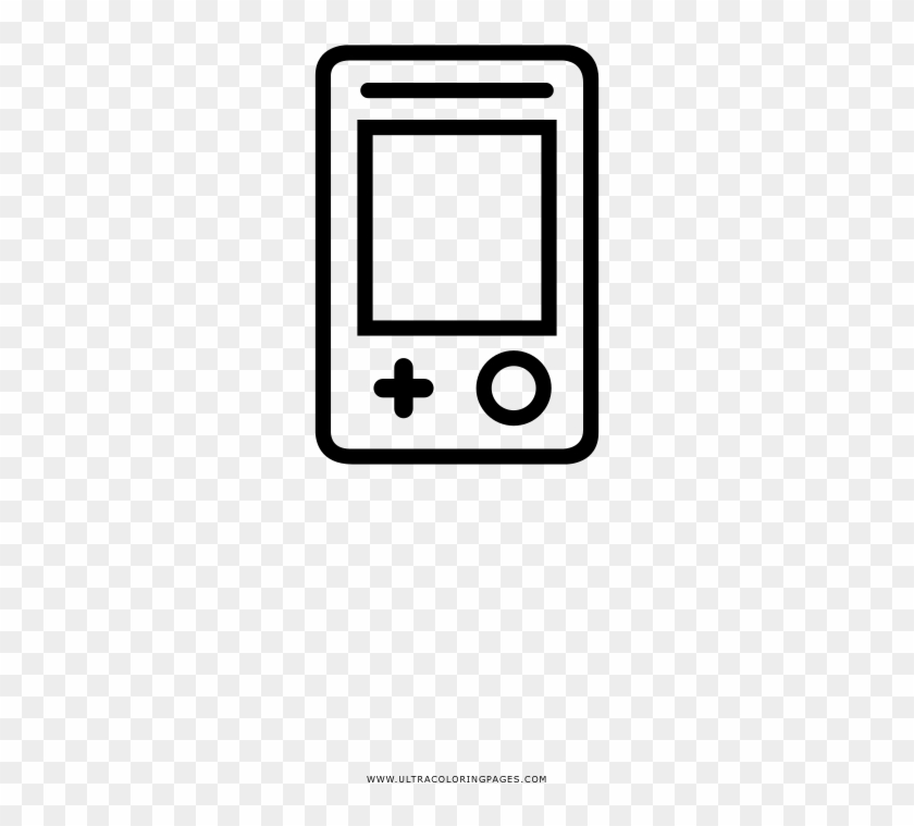Gameboy Coloring Page - Line Art #1666210