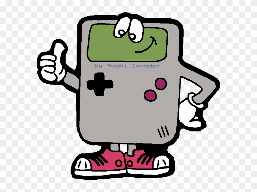 Game Boy Mascot By Yoshi-invader - Cartoon #1666237