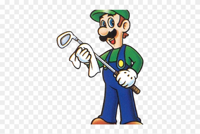 The Artwork Of Luigi, From 'mario Golf' On The Game - Cartoon #1666257