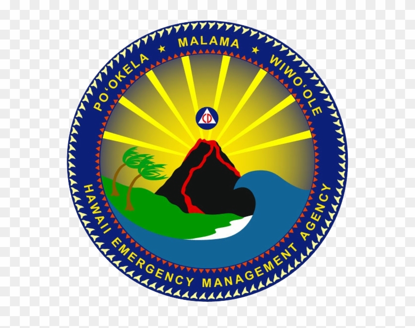 The Hi-ema Official Emblem - Hawaii Emergency Management Agency #1666279