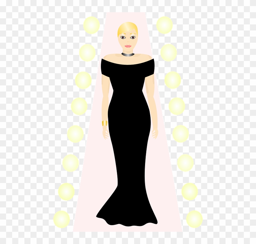 Woman Black Free Vector Graphic On Pixabay - Fashion #1666418