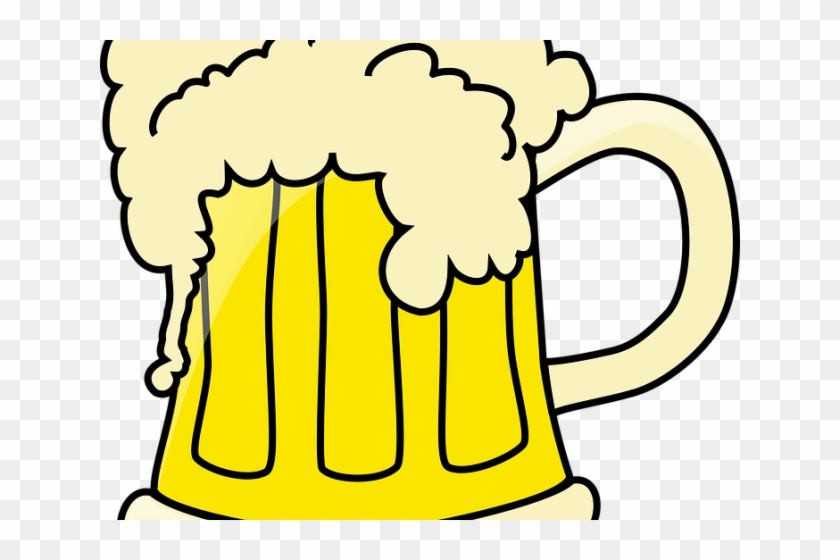 Alcohol Clipart Beer Foam - Beer Clip Art Png #1666463