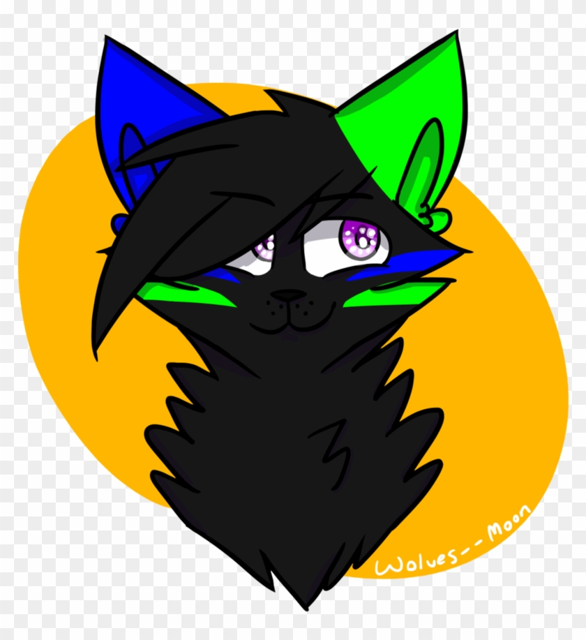 Neon Headshot - Cartoon #1666613