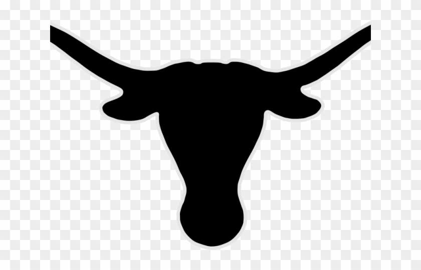 Longhorn Cattle Clipart Head - Texas Longhorns Jpg #1666965