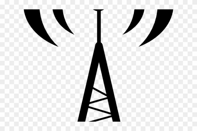 Antenna Clipart Hotspot - Free Clipart Radio Tower #1667037