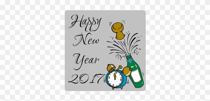 Happy New Year Static Cling - Happy New Year Static Cling #1667100