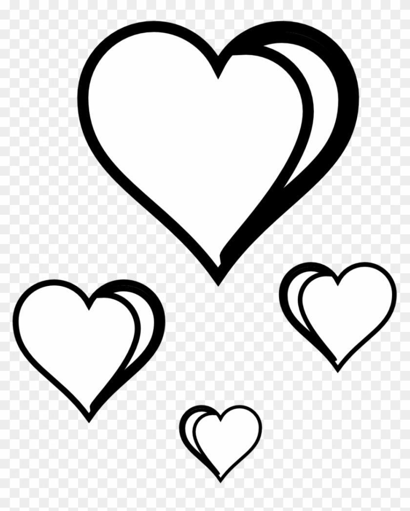 Download Heart Clipart Black And White - Love Clipart Image Black And White #1667161