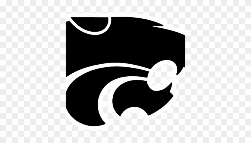 Dubose Middle Fb - K State Logo Black And White #1667252