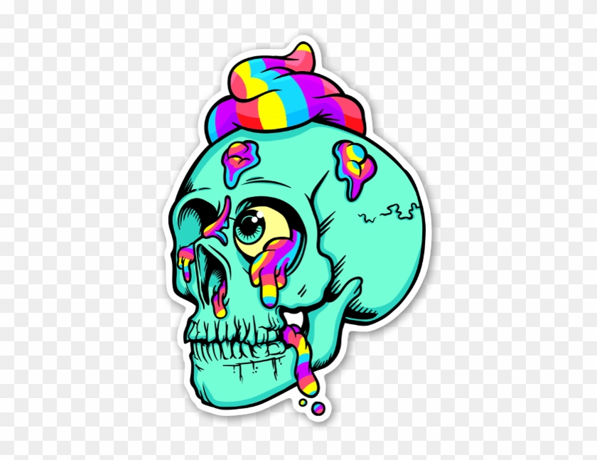 Shit Faced Skull - Zedge Wallpaper Png #1667261