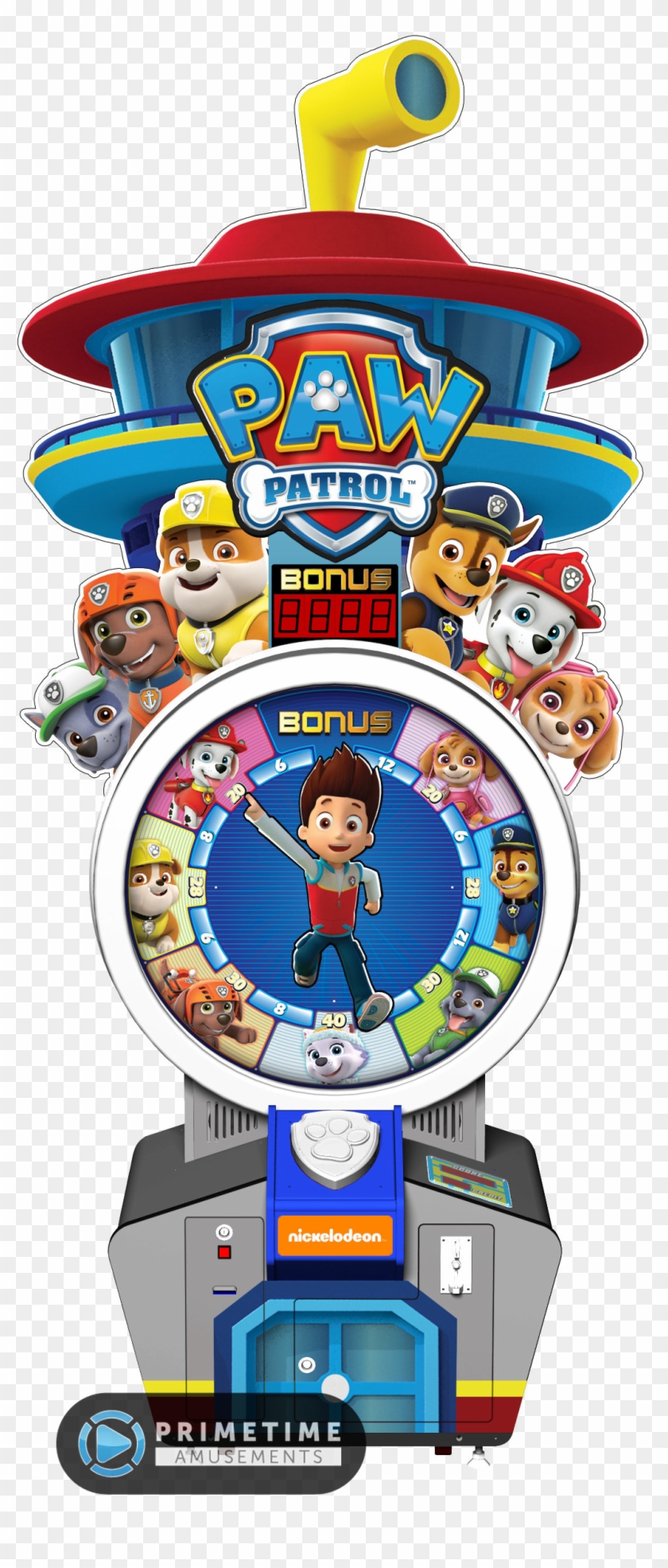 1405 X 2550 7 - Paw Patrol Arcade Game #1667291