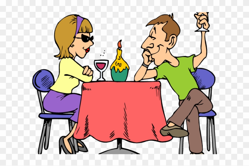 Date Clipart Dating - Dining Out #1667334