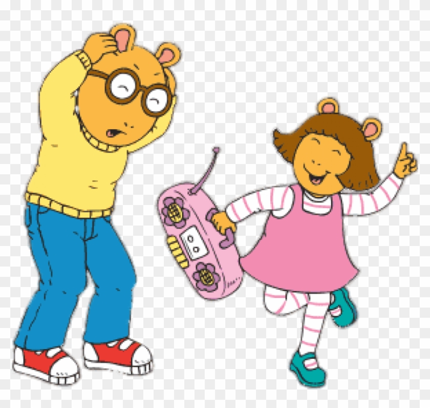 Free Png Download Arthur's Sister Plays Annoying Music - Siblings Annoying Each Other Clipart #1667424