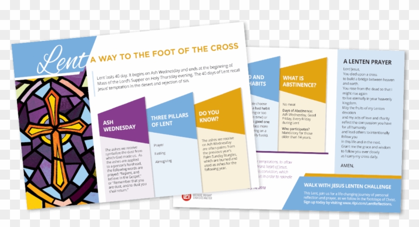 Lenten Pew Cards - Flyer #1667481