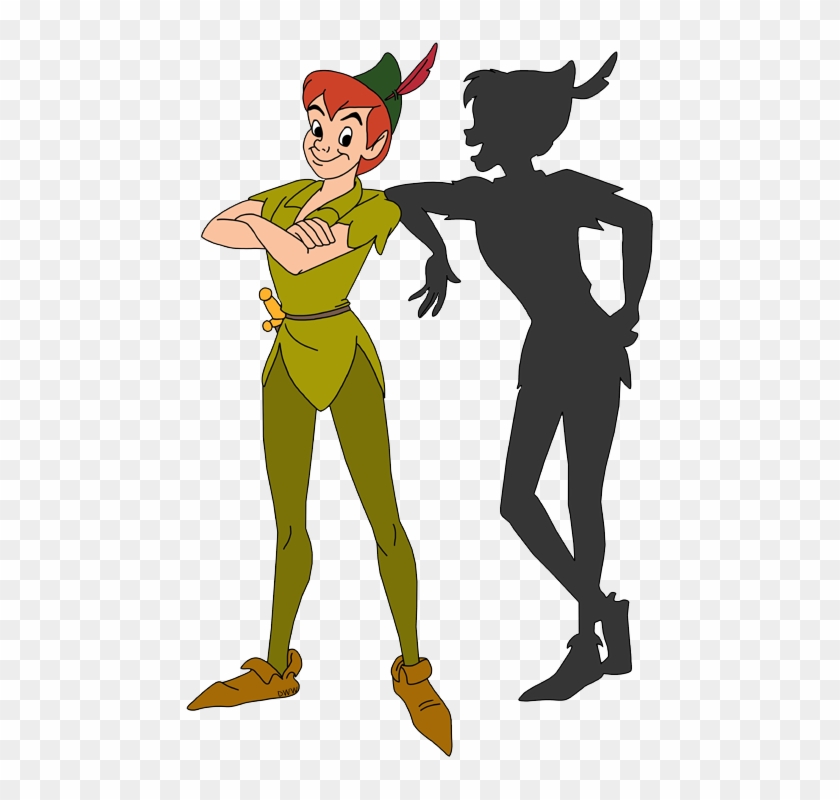 Shaow Clipart Personality - Cartoon Clipart Peter Pan #1667584