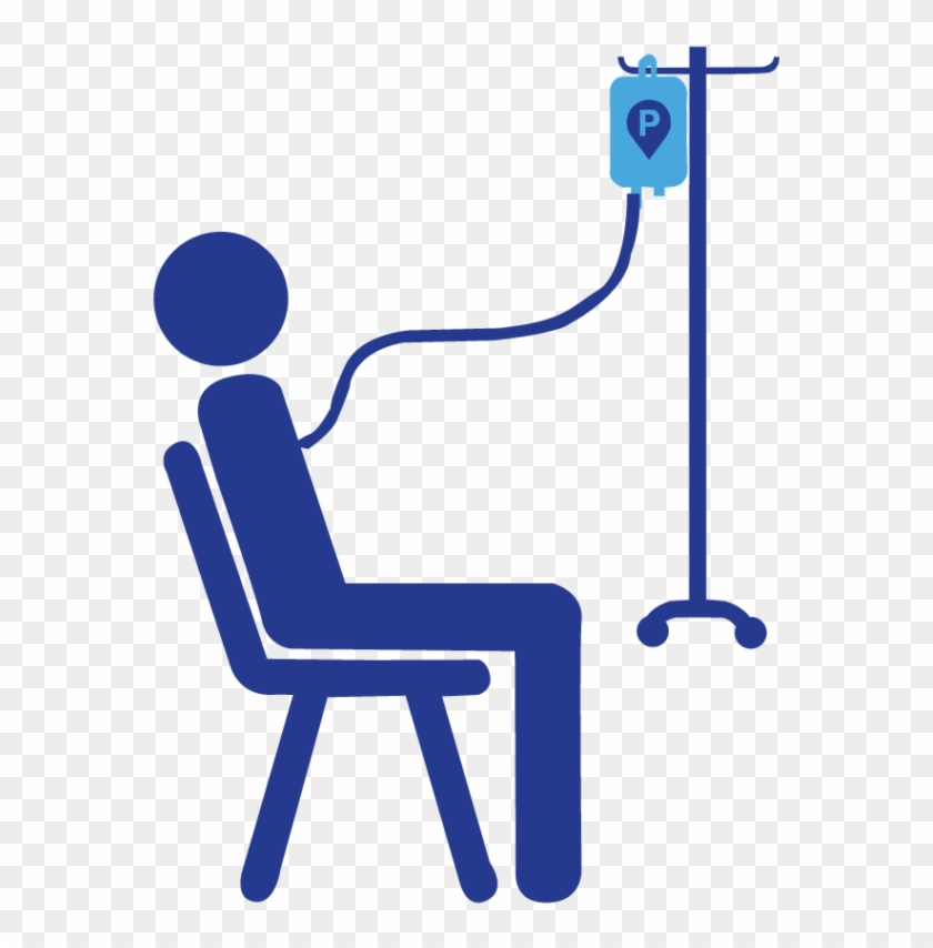 Iv Vitamin Treatment Icon Having An Iv - Iv Vitamin Treatment Icon Having An Iv #1667700