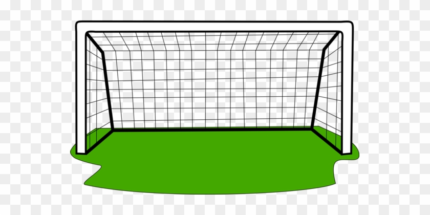 Goal Football Drawing Score Sports - Soccer Goal Net Clipart #1667851