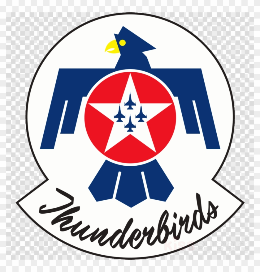 United States Air Force Thunderbirds Clipart Nellis - Air Force Thunderbirds Logo #1667893