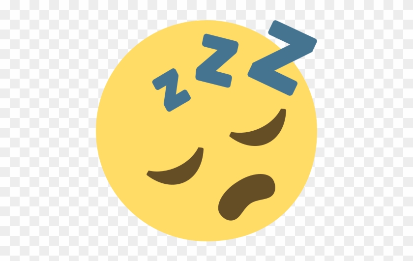 Sleepy Smiley Face Emotions Clipart 0 - Transparent Background Sleeping Emoji #1667956