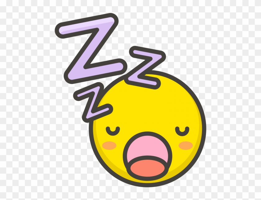 Sleeping Face Emoji - Vector Graphics #1667959