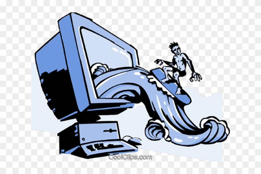 Surfer Clipart Clip Art - Surfing The Internet Clipart #1668041