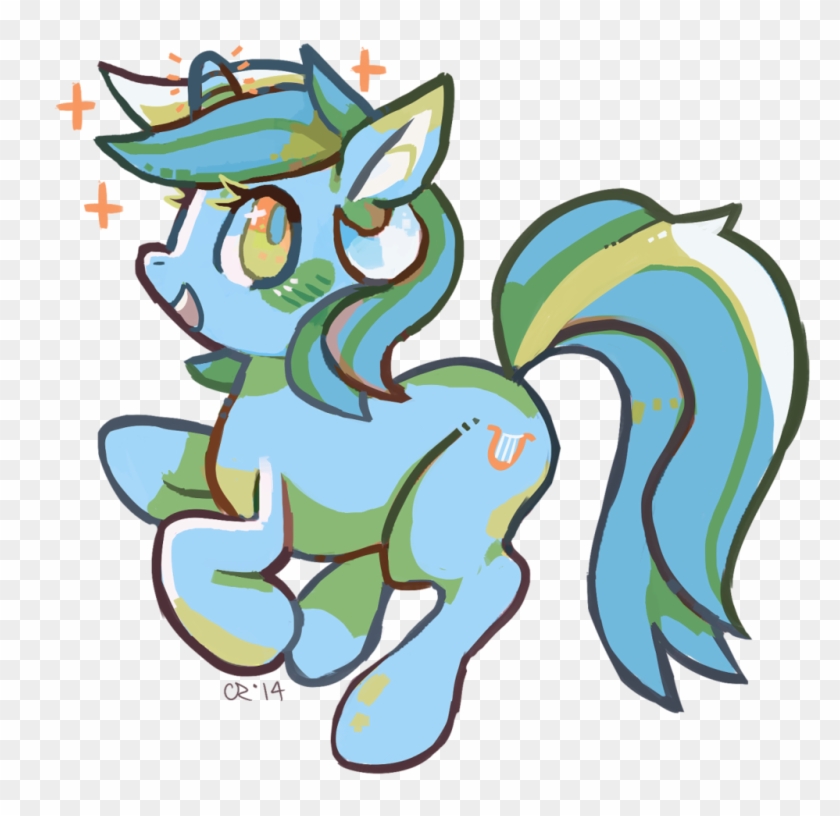 Cr 14 Pony Horse Clip Art Horse Like Mammal Fictional - Cartoon #1668131