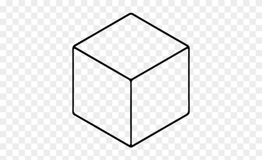 Cube Clipart Plain - Vector Graphics #1668295