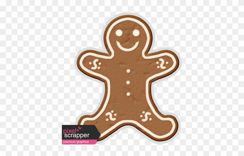 Winter Day Gingerbread Man Cookie Graphic By Jessica - Gingerbread #1668350
