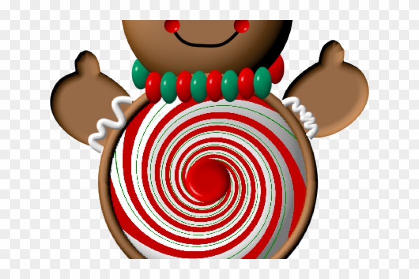 Christmas Clipart Gingerbread Man - Christmas Gingerbread Clipart #1668354