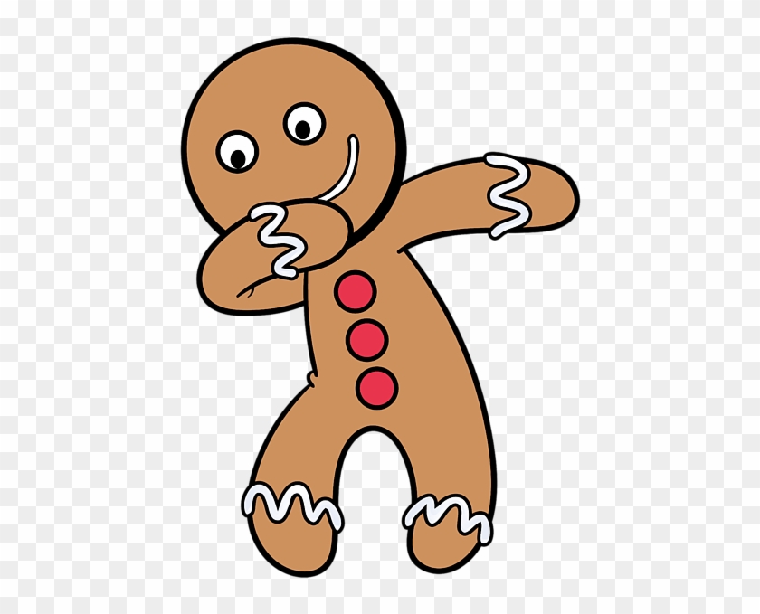 Christmas Cookie For The - Dabbing Gingerbread Man #1668358