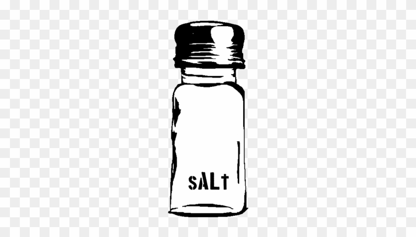 Logo Salt Shaker Transparent Bg - Glass Bottle #1668431