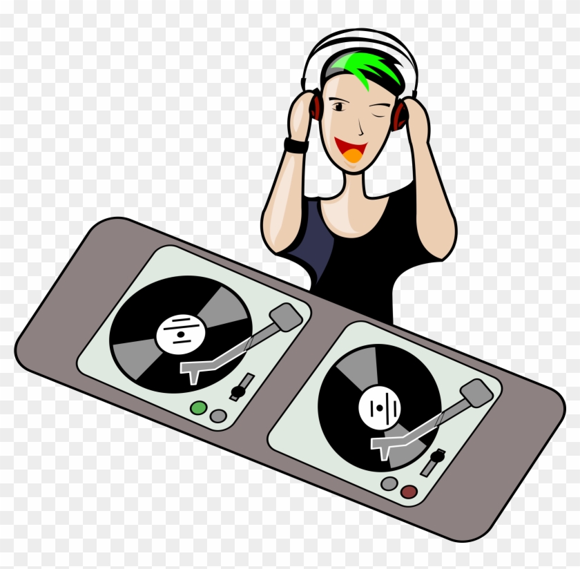 Big Image - Dj Headphones In Cartoon #1668457