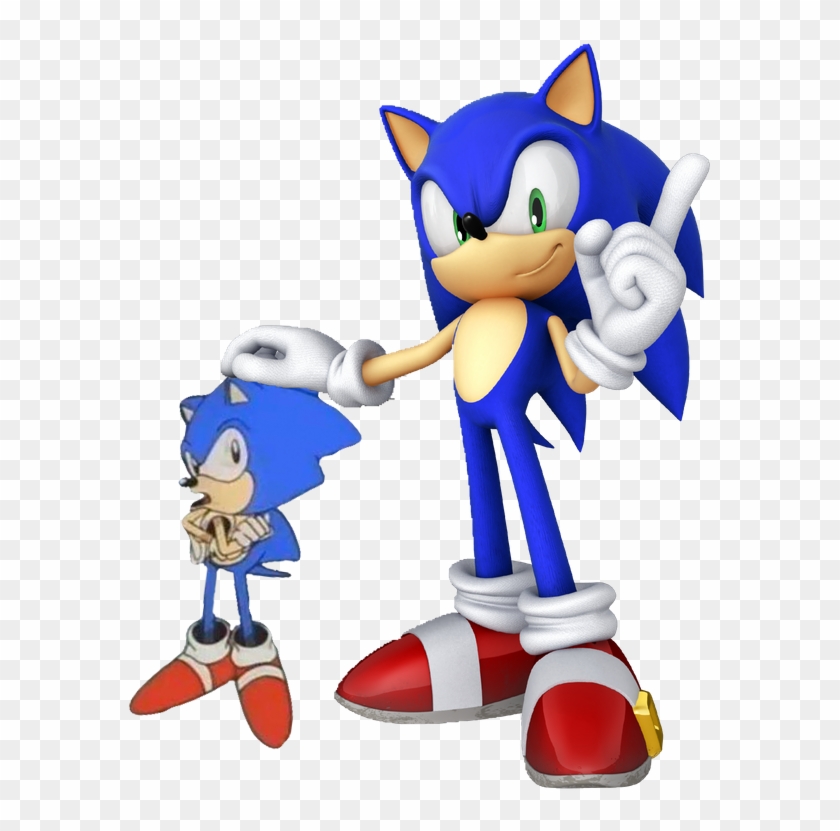 Sonic Petting Sonic - Sonic The Hedgehog 20th Anniversary #1668515