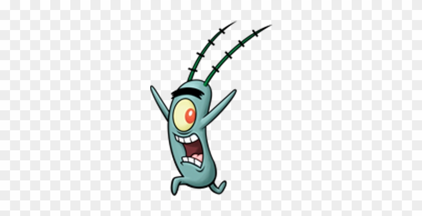 350 X 350 1 - Transparent Spongebob Plankton #1668522