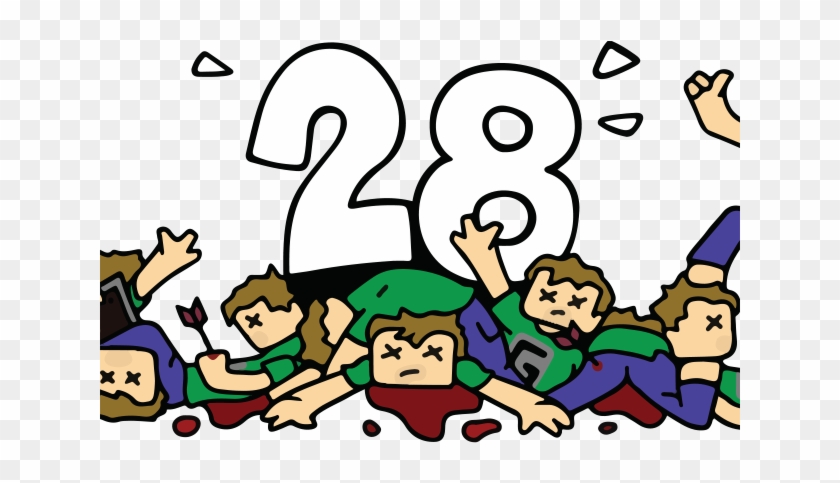 Crowd Clipart Running Away - Crowd Clipart Running Away #1668524