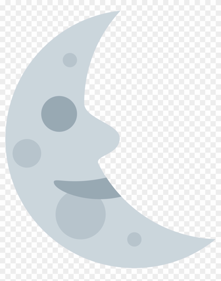 Last Quarter Moon With Face - Last Quarter Moon With Face #1668588