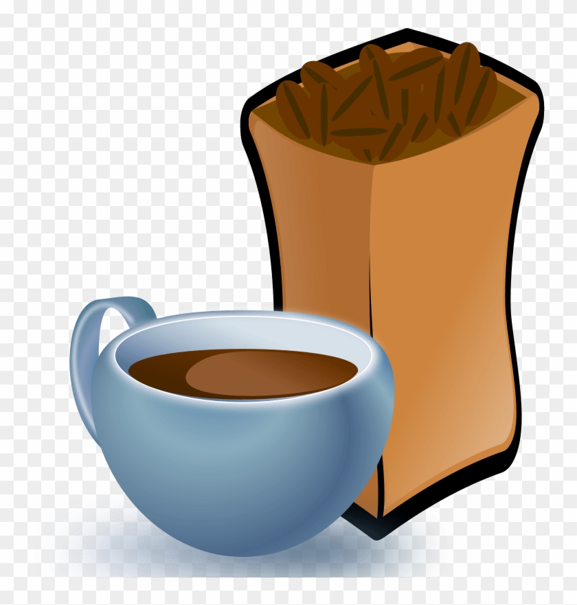 Cafe Clip Art - Coffee Beans Clip Art #1668772