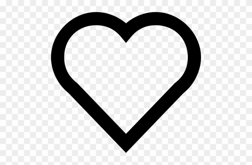 Clipart Herzen Schwarz Weiß - Heart Emoji Coloring Page #1668816